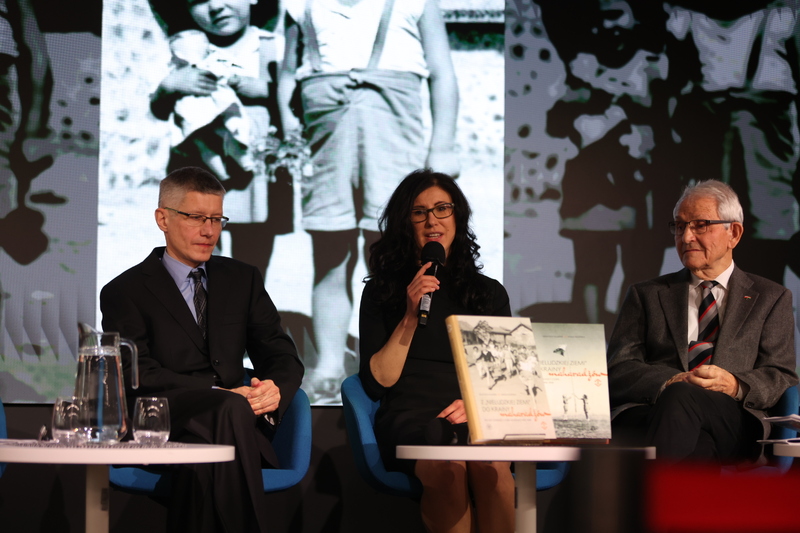 Discussion about the album "From the “Inhuman Land” to the Land of the Maharajas. Polish Refugees from the USSR in India, 1942–1948", Warsaw, 21 January 2026; photo: Katarzyna Adamów (IPN)