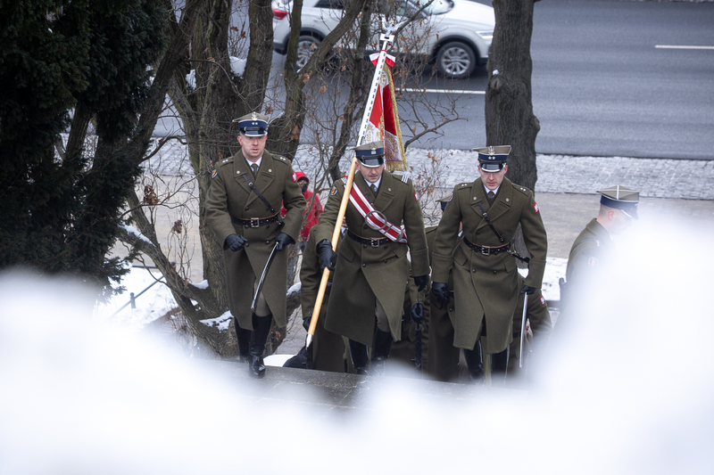 Commemorations marking the 163rd anniversary of the outbreak of the January Uprising at the Warsaw Citadel; 24 January 2026; photo: Sławek Kasper (IPN)