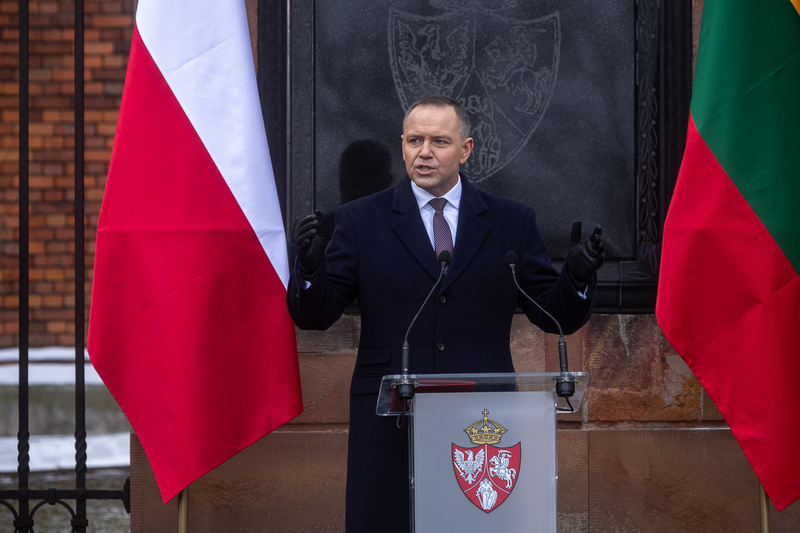 Commemorations marking the 163rd anniversary of the outbreak of the January Uprising at the Warsaw Citadel; 24 January 2026; photo: Sławek Kasper (IPN)