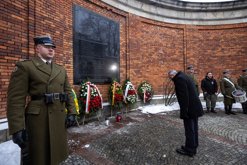 Commemorations marking the 163rd anniversary of the outbreak of the January Uprising at the Warsaw Citadel; 24 January 2026; photo: Sławek Kasper (IPN)