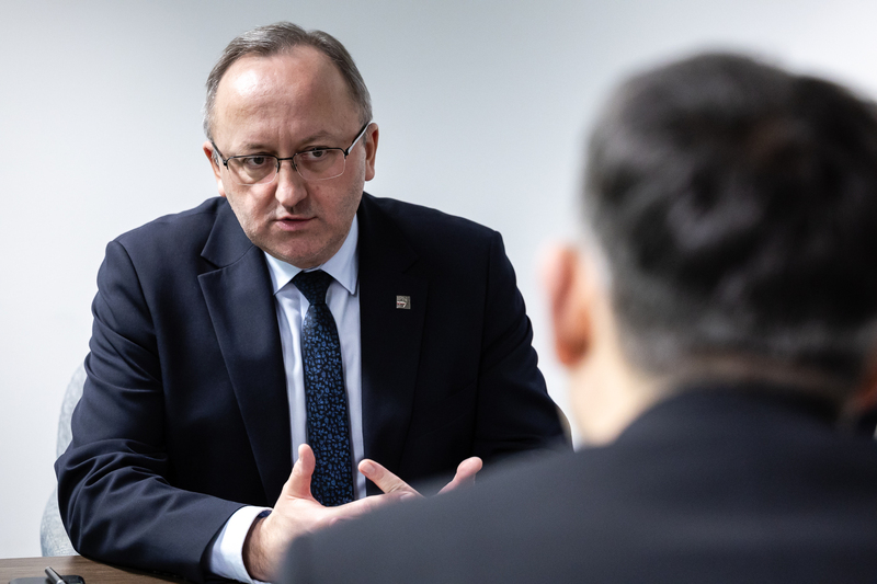 Minister of Culture of Moldova Visits the IPN - 26 January 2026; photo: S. Kasper (IPN)