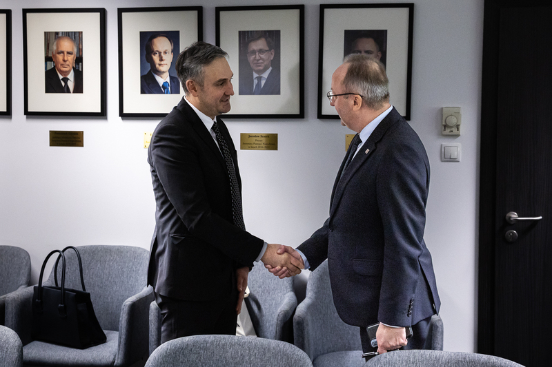 Minister of Culture of Moldova Visits the IPN - 26 January 2026; photo: S. Kasper (IPN)