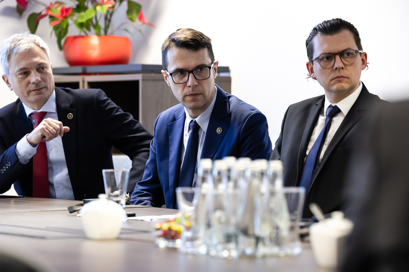 Minister of Culture of Moldova Visits the IPN - 26 January 2026; photo: S. Kasper (IPN)