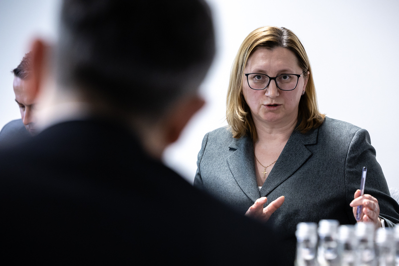 Minister of Culture of Moldova Visits the IPN - 26 January 2026; photo: S. Kasper (IPN)