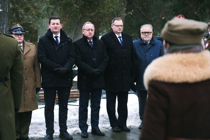 The 75th anniversary of the death of Maj. Zygmunt Szendzielarz “Łupaszka” photo: Dariusz Skrzyniarz (IPN)