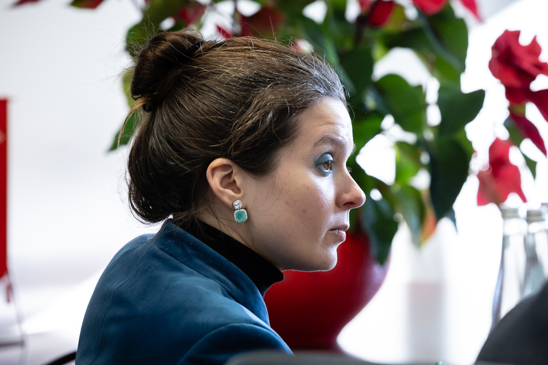 His Excellency Luca Franchetti Pardo, Ambassador of Italy to Poland, visited the IPN, Warsaw 9 February 2026; photo: Sławek Kasper (IPN)