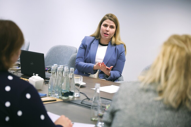 Representatives of the Genocide and Resistance Research Centre of Lithuania visited the Institute of National Remembrance, Warsaw 12 February 2026; photo: Dariusz Skrzyniarz (IPN)