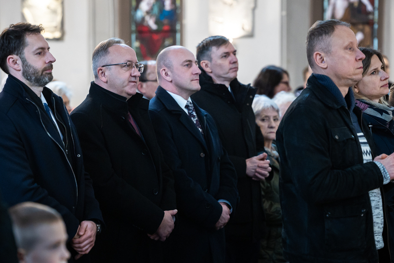 Paying tribute to the victims of the Volhynia Massacre, London 21-22 February 2026; photo: Sławek Kasper (IPN)