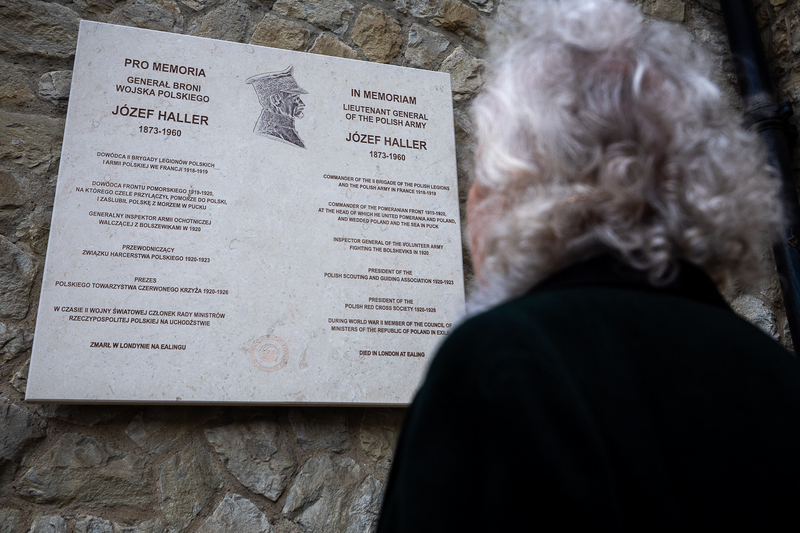 Paying tribute to the victims of the Volhynia Massacre, London 21-22 February 2026; photo: Sławek Kasper (IPN)