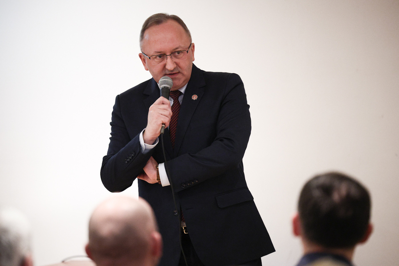 Paying tribute to the victims of the Volhynia Massacre, London 21-22 February 2026; photo: Sławek Kasper (IPN)