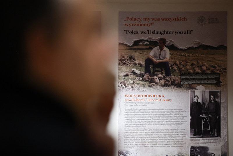 Paying tribute to the victims of the Volhynia Massacre, London 21-22 February 2026; photo: Sławek Kasper (IPN)