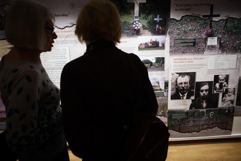 Paying tribute to the victims of the Volhynia Massacre, London 21-22 February 2026; photo: Sławek Kasper (IPN)