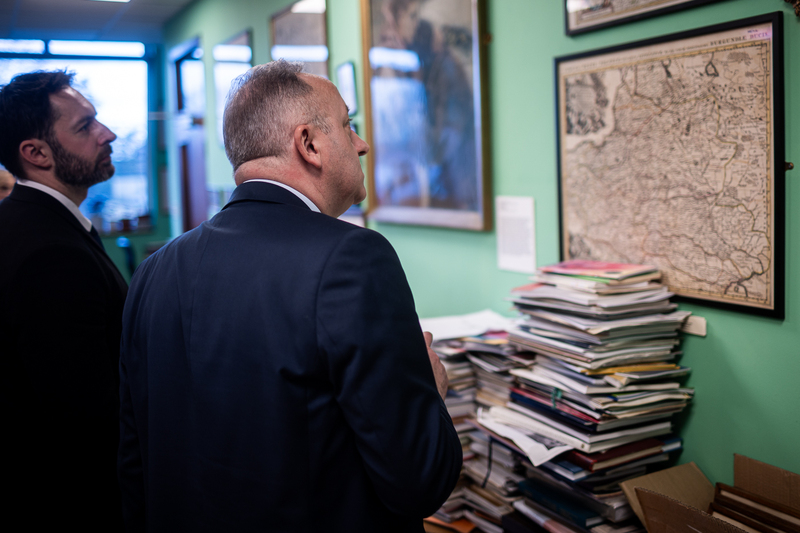 Paying tribute to the victims of the Volhynia Massacre, London 21-22 February 2026; photo: Sławek Kasper (IPN)
