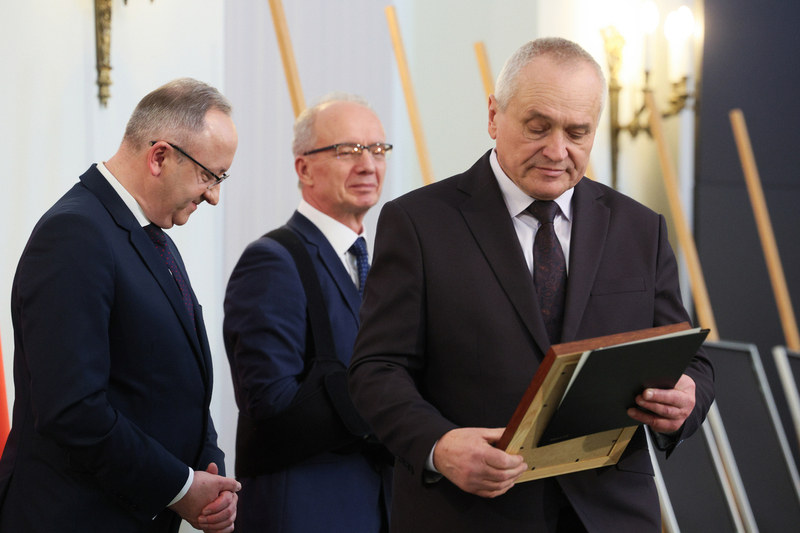The ceremony of handing out identification notes to family members of 16 victims of totalitarian regimes - Warsaw, 26 February 2026; photo: S. Kasper (IPN)