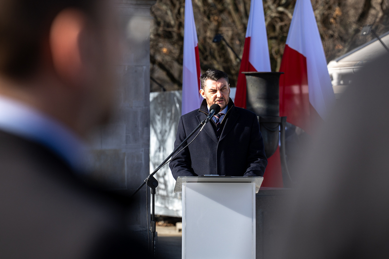 We Paid Tribute to the Victims of the Massacre in Huta Pieniacka; 28 February 2026; photo: Sławek Kasper (IPN)