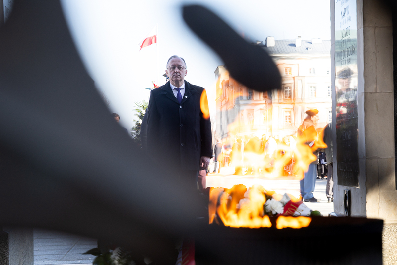 We Paid Tribute to the Victims of the Massacre in Huta Pieniacka; 28 February 2026; photo: Sławek Kasper (IPN)