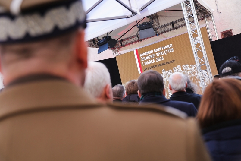 Honouring the “Cursed Soldiers”; 1 March 2026; photo: Dariusz Skrzyniarz (IPN)