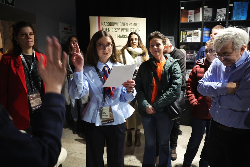 Honouring the “Cursed Soldiers”; 1 March 2026; photo: Dariusz Skrzyniarz (IPN)