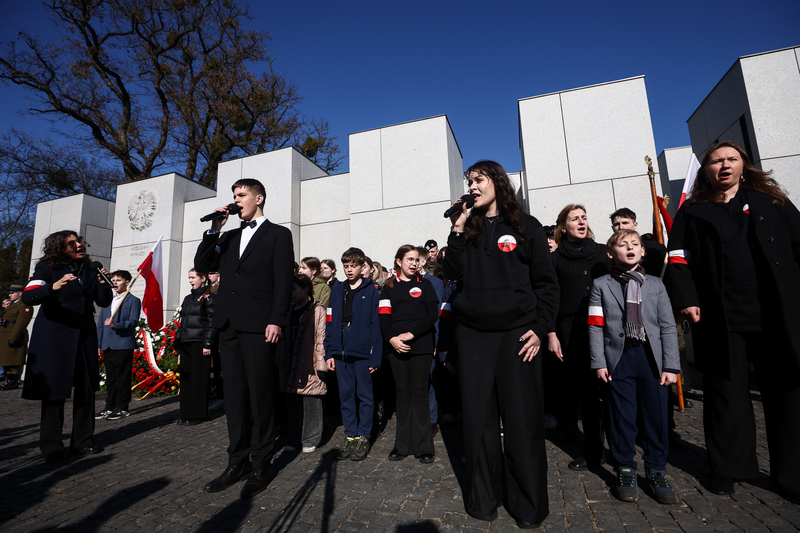 Honouring the “Cursed Soldiers”; 1 March 2026; photo: Dariusz Skrzyniarz (IPN)