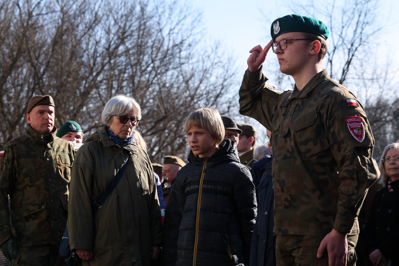 Honouring the “Cursed Soldiers”; 1 March 2026; photo: Dariusz Skrzyniarz (IPN)