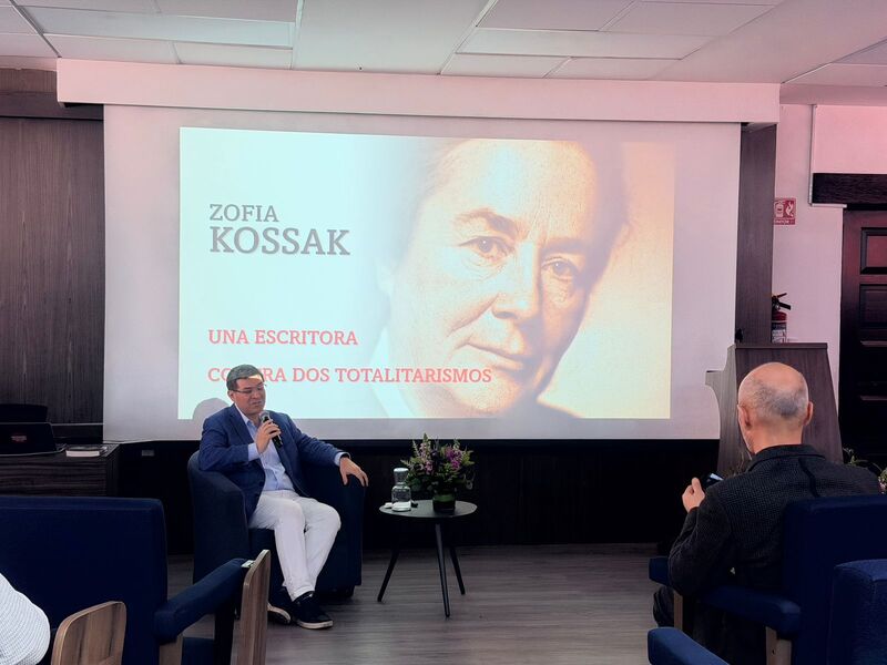 Conference and IPN exhibition dedicated to the life and work of Zofia Kossak at the Universidad Panamericana in Mexico City; 3 March 2026; photo: Higinio Paterna