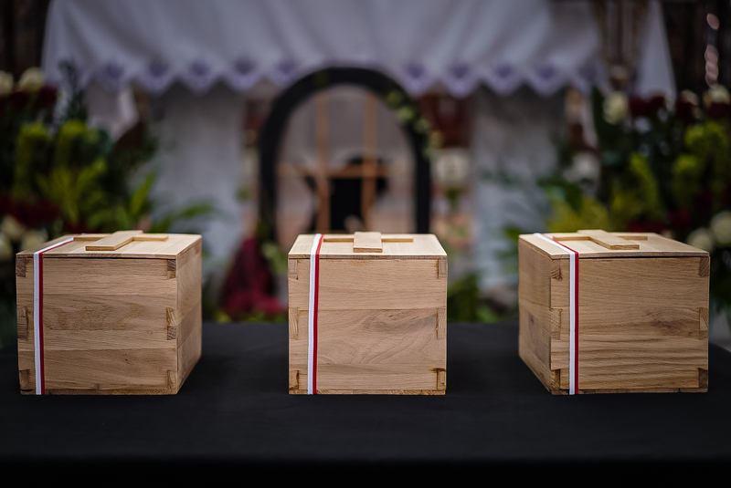 Symbolic Burial of Polish Officers’ Remains in the Katyń Chapel; 5 March 2026; photo: M. Niegowski (IPN)