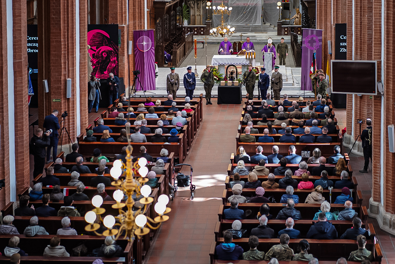 Symbolic Burial of Polish Officers’ Remains in the Katyń Chapel; 5 March 2026; photo: M. Niegowski (IPN)