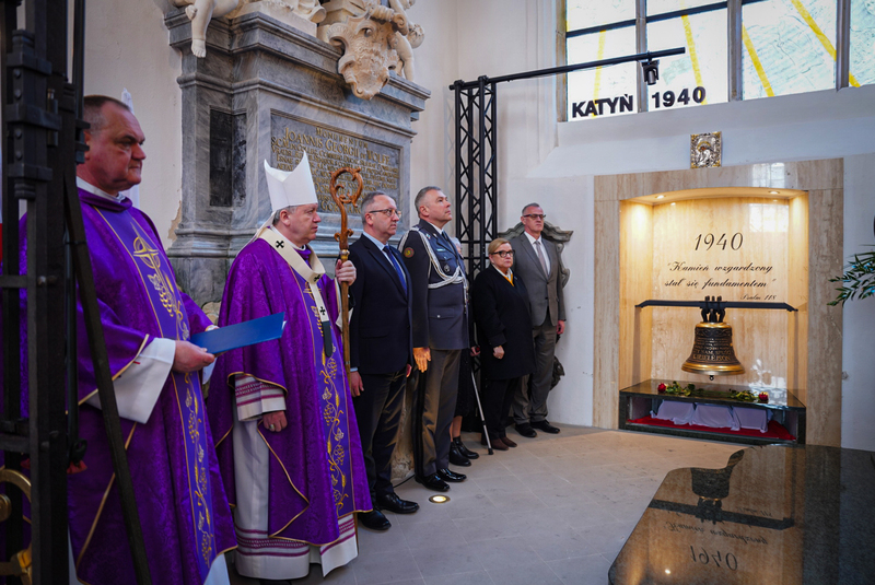 Symbolic Burial of Polish Officers’ Remains in the Katyń Chapel; 5 March 2026; photo: M. Niegowski (IPN)