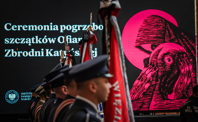 Symbolic Burial of Polish Officers’ Remains in the Katyń Chapel; 5 March 2026; photo: M. Niegowski (IPN)