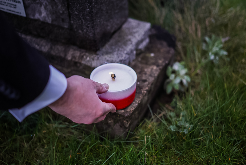 Restored memorial to Polish heroes unveiled in Scotland; photo: M. Niegowski (IPN)