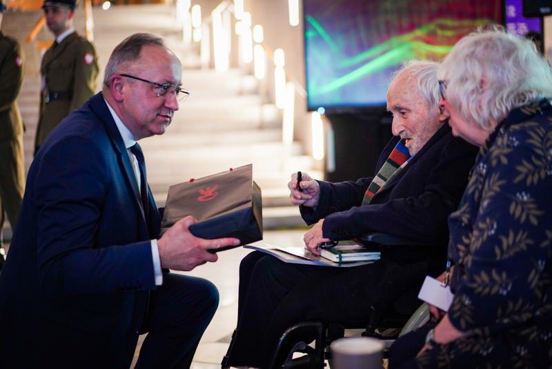 Opening of the IPN "Trails of Hope. The Odyssey of Freedom” exhibition at the Scottish Parliament; 13 March 2026; photo: M. Niegowski (IPN)