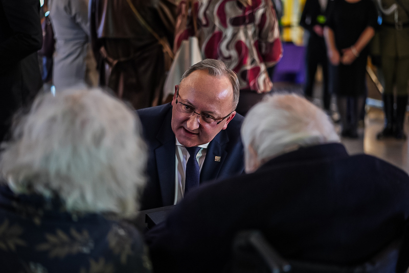 Opening of the IPN "Trails of Hope. The Odyssey of Freedom” exhibition at the Scottish Parliament; 13 March 2026; photo: M. Niegowski (IPN)
