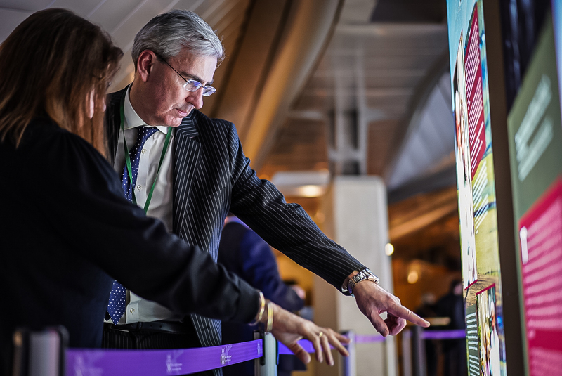 Opening of the IPN "Trails of Hope. The Odyssey of Freedom” exhibition at the Scottish Parliament; 13 March 2026; photo: M. Niegowski (IPN)