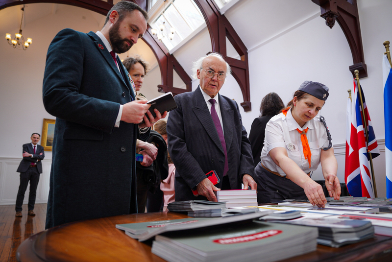 The IPN &amp;quot;Trails of Hope. An Odyssey of Freedom” exhibition opened at Clydebank Town Hall; photo: M. Niegowski (IPN)