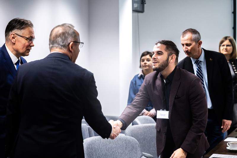 The Executive Director of the Cuban Freedom March visited the Institute of National Remembrance, Warsaw 18 March 2026; photo: S. Kasper