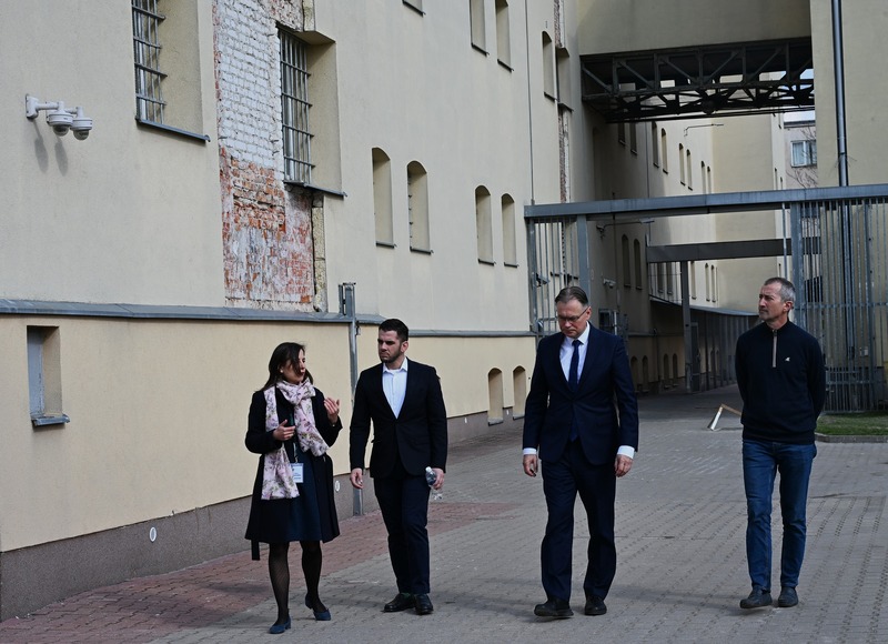 The Executive Director of the Cuban Freedom March visited the Cursed Soldiers Museum, Warsaw 19 March 2026; photo: Michalina Żelazny