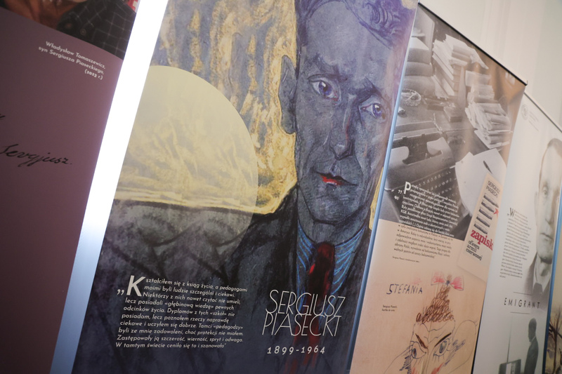 A commemorative ceremony dedicated to Sergiusz Piasecki - a writer and publicist, officer of Polish intelligence, and soldier of the Home Army at the Belweder Palace in Warsaw, photo: Dariusz Skrzyniarz (IPN)