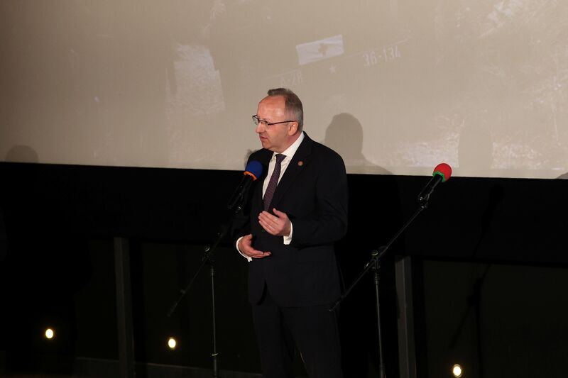 The premiere of the IPN series “Trail of Hope. The Battle of Monte Cassino”; Warsaw 20 March 2026; photo: Rafał Pękalski (IPN)