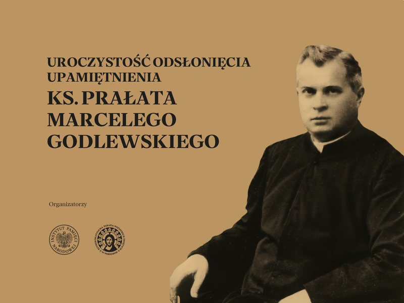 Unveiling Ceremony Commemorating Rev. Prelate Marceli Godlewski – Warsaw, 24 March 2026 Unveiling Ceremony Commemorating Rev. Prelate Marceli Godlewski – Warsaw, 24 March 2026