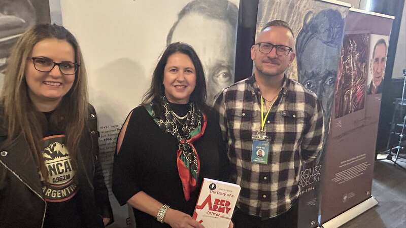 The IPN “Seven Faces of Sergiusz Piasecki” exhibition was presented in London, 28 March 2026; photo: Polish Sue