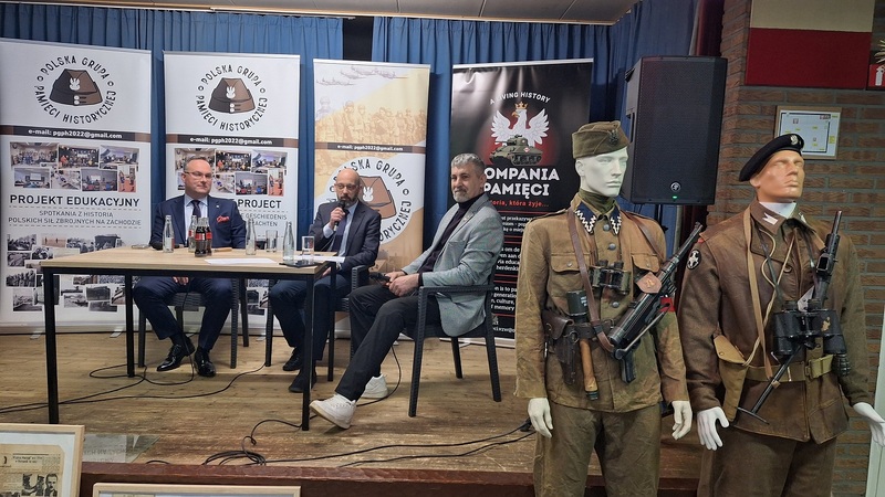 The Polish community in Beringen (Belgium) commemorated the Soldiers of Polish Armed Forces and the pro-independence Underground; photo: Sławomir Bardski (IPN)