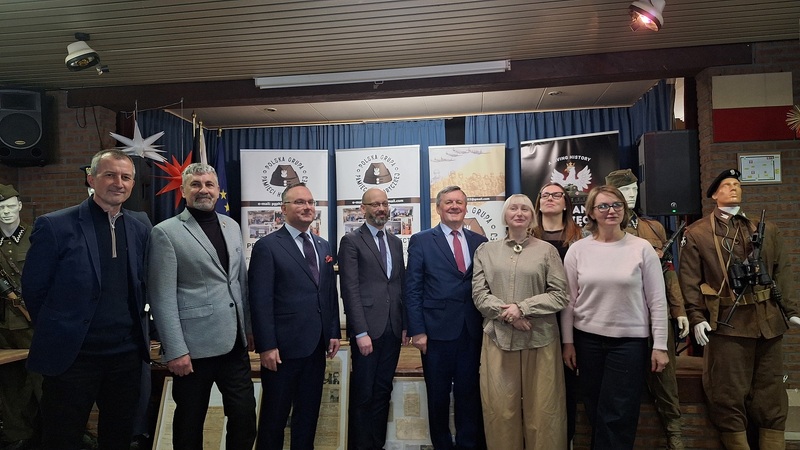 The Polish community in Beringen (Belgium) commemorated the Soldiers of Polish Armed Forces and the pro-independence Underground; photo: Sławomir Bardski (IPN)