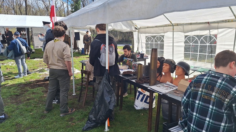 The Polish community in Beringen (Belgium) commemorated the Soldiers of Polish Armed Forces and the pro-independence Underground; photo: Sławomir Bardski (IPN)