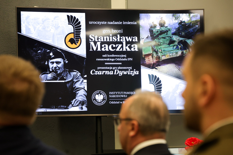 A tribute to General Stanisław Maczek, Rzeszów, 31 March 2026; photo: Dariusz Skrzyniarz (IPN)