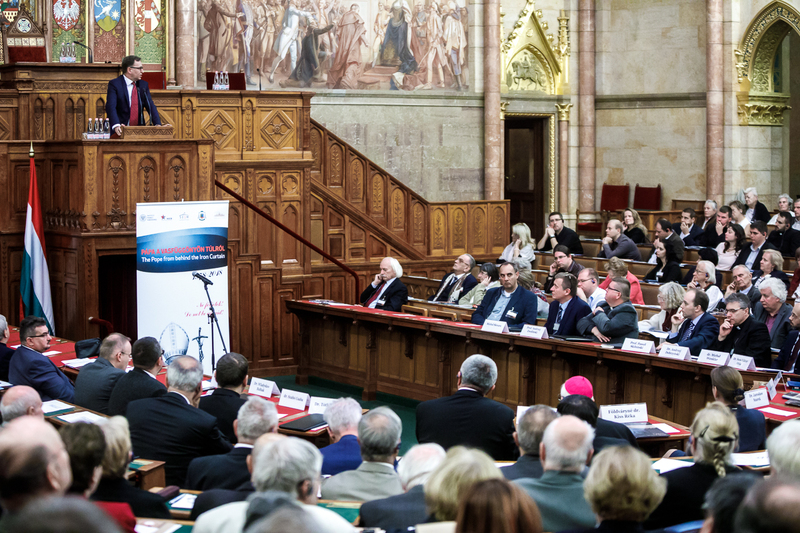 "The Pope from Behind the iron Curtain" conference, Budapest 12 October