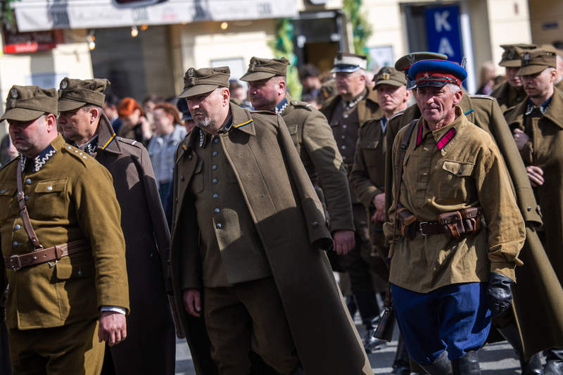The Katyń March of Shadows - a tribute to the victims of the Katyń Massacre, Warsaw 12 April 2026; Photo: Sławek Kasper (IPN)