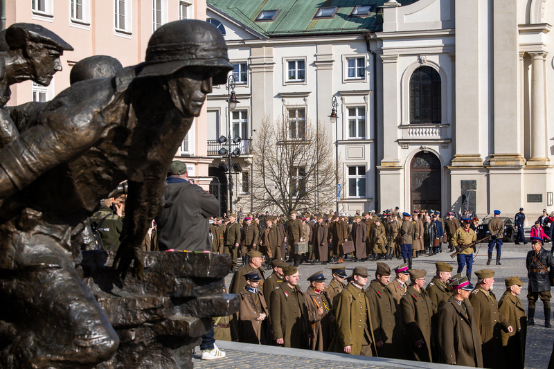 The Katyń March of Shadows - a tribute to the victims of the Katyń Massacre, Warsaw 12 April 2026; Photo: Sławek Kasper (IPN)