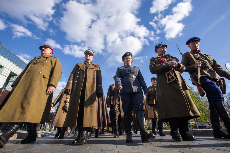 The Katyń March of Shadows - a tribute to the victims of the Katyń Massacre, Warsaw 12 April 2026; Photo: Sławek Kasper (IPN)