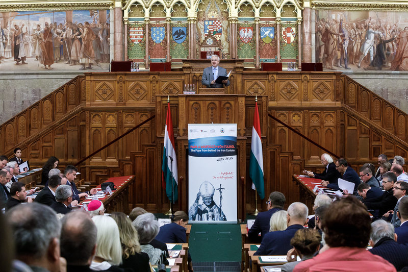 "The Pope from Behind the Iron Curtain" conference, Budapest 12 October