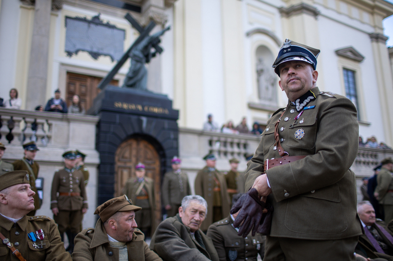 The Katyń March of Shadows - a tribute to the victims of the Katyń Massacre, Warsaw 12 April 2026; Photo: Sławek Kasper (IPN)